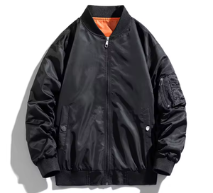 Chaqueta de Invierno para Hombre 2026, Estilo Bomber, de Alta Calidad, Transpirable, Diseño Personalizado con Logotipo, Ligera, Cortavientos, OEM - Product Image 4
