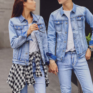 Utilisation en extérieur, vêtements de mode, veste en jean unisexe, tenue décontractée, veste en jean d'hiver pour unisexe, de conception différente - Product Image 4
