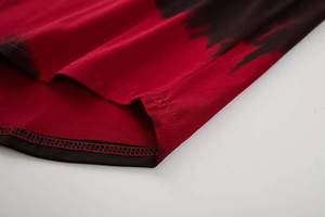 เสื้อยืดมัดย้อมสำหรับผู้ชายเสื้อยืดคอกลมแขนสั้นระบายอากาศผ้าฝ้าย100% มีลวดลายที่เป็นเอกลักษณ์สำหรับฤดูร้อน - Product Image 6