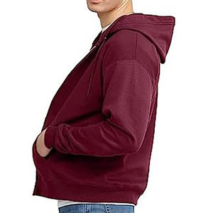 Sweats à capuche zippés pour hommes Sweats à capuche imprimés avec logo personnalisé Vente en gros Sweat à capuche zippé avec fermeture éclair Sweats à capuche basiques pour hommes Sweats à capuche pour hommes - Product Image 3