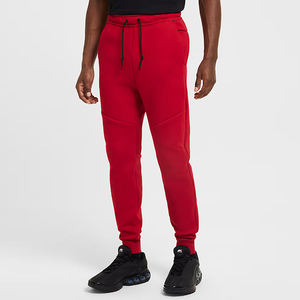 Pantalons de jogging unisexes en molleton technique pour hommes, 100% coton, matière en toile, haute qualité, confort quotidien, pantalon de survêtement couleur marron, OEM/ODM haut de gamme - Product Image 4