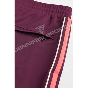 Nuevo Color sólido al por mayor 100% tela de poliéster hombres deportes corto verano Jogging cintura elástica estirable, cierre con cordón - Product Image 2