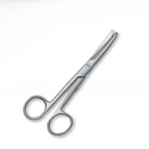 กรรไกรผ่าตัดแบบใช้แล้วทิ้งสแตนเลสกรรไกรเมโยโค้ง17ซม. ใช้คนเดียวเครื่องมือผ่าตัด - Product Image 6