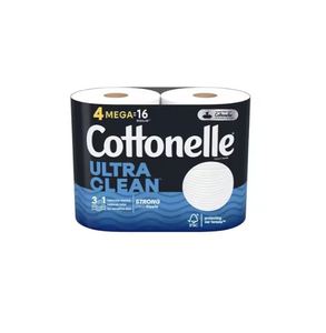 Precio Asequible Cottonelle Ultra Comfort Papel Higiénico y Papel Toalla 30 Mega Rollos - Product Image 1