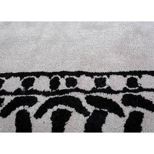 Tapis linéaires en laine et viscose tuftés à la main, couleur ivoire, géométriques, pour la maison, le salon, la chambre, rectangulaires 9x12, rayés, pour couloir - Product Image 3
