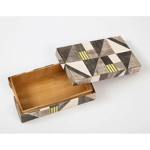 กล่องเก็บเครื่องประดับสลักลายกระดูกลายดอกไม้ลายนูนโซลูชันการจัดเก็บเครื่องประดับทาสีดีไซน์ใหม่ใน2025 - Product Image 6