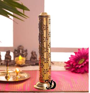 Soporte de incienso de latón de cristal artesanal, nuevo estilo, soporte de varilla de incienso de fragancia para el hogar para soporte de Decoración de mesa - Product Image 5