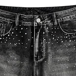 Shorts en jean tendance personnalisés Glory pour hommes – Taille élastique, haute qualité, prix abordable – Nouvelle arrivée en gros - Product Image 5