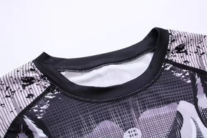 OEM Rash Guard Chemises de compression en polyester/spandex imprimées par sublimation pour le surf et le surf - Product Image 3