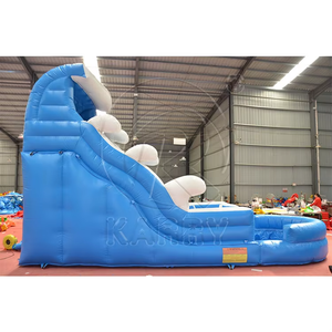 Outdoor Commercial <b>Inflatable</b> <b>Slide</b> <b>Water</b> Park Bouncer Castle High Capacity 500kg Durable PVC Jumping House - Product Image 3