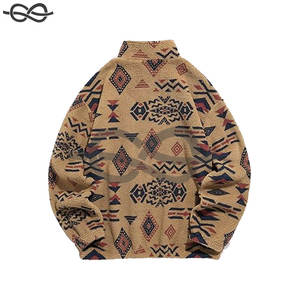 Sudadera con Cierre de Cremallera Personalizada con Logotipo Bordado OEM ODM, Ropa Urbana de Invierno, Forro Polar Sherpa Grueso, 100% Algodón, Secado Rápido - Product Image 3