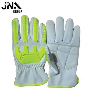 Gants de travail mécaniques renforcés résistants aux chocs robustes Protection des mains ignifuge et anti-coupure pour les travailleurs de la construction - Product Image 6