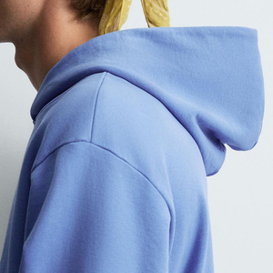 Pull à capuche décontracté avec logo personnalisé 2026, matière respirante de haute qualité, couleur unie, matière respirante, décontracté - Product Image 5