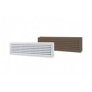 Rejillas y Paneles de Ventilación para Puertas ABS Blancas y Marrones Tecnosystemi - Product Image 1