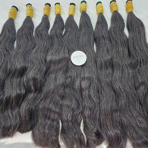 Extensiones de Cabello Humano Vietnamita 100% Virgen, Super Double Drawn, 24 Pulgadas, Color Natural, Sin Procesar, Personalizadas para Mujeres - Product Image 2