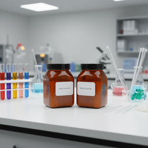 "Lab Bottles <b>Square</b> PVC Jar Wide Neck Brown Transparent Food & Chemical Liquids Safe-Burkle GmbH" - Product Image 3