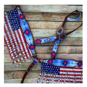 Cheval floral noir Western Headstall collier de poitrine en cuir véritable léger conception saisonnière personnalisée équipements de débarrasser les chevaux - Product Image 2