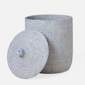 Panier en paille durable, tissage à la main, paniers en herbe marine, bacs, bac en herbe marine, décoration de la pièce, organisateur - Product Image 2