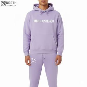 Meilleurs fabricants de vêtements pakistanais pour survêtement de jogging léger à capuche et taille élastique pour homme en 100% coton pour l'hiver - Product Image 1