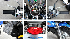 Nueva Motocicleta Todoterreno <span class=keywords><strong>Monkey</strong></span> 110cc 125CC Mini Motocicleta Ligera de Gasolina con Embrague Manual - Product Image 4