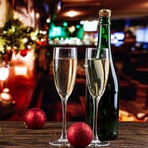 Hot Selling Bulk 150ml Acrylic Custom Logo Reusable Glassware Lead-Free for Flute <b>Wine</b> Personalized Branding Export Quality - Product Image 5