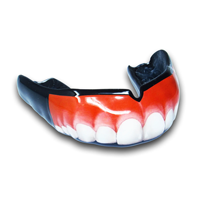 Protège-dents sérigraphié à motif dentaire, design unique pour la boxe et la gym, service OEM/ODM personnalisé, prix usine, MOQ 50 pièces, Mega