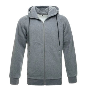2025 sudaderas con capucha transpirables con cremallera de peso pesado para hombres, sudaderas con capucha de secado rápido y material de algodón desgastado para OEM - Product Image 1