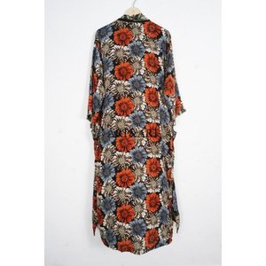 Wholesale Elegant <b>Silk</b> Handmade Long Sleeve Patchwork Kimono Dressing Gown Soft Sleepwear Set <b>for</b> <b>Women</b> - Product Image 5