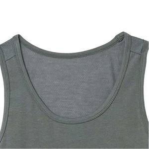 Respirant OEM coton Gym Fitness entraînement musculaire nouveautés musculation chemise sans manches couleur personnalisée été homme débardeur - Product Image 6