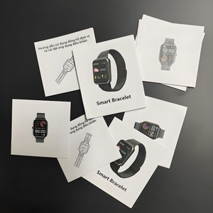 Service d'impression de brochures de manuel d'instructions de montre personnalisé XJY avec carton/panneau duplex recyclable conception personnalisée - Product Image 5