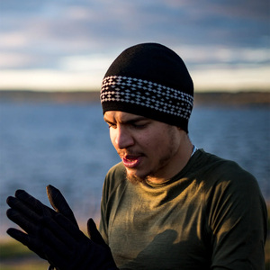 Bonnet élégant en jacquard, nœuds à pois, camouflage, logo personnalisé, bonnet chaud en tricot pour la promotion de l'équipe de vêtements de plage à la mode, conception OEM - Product Image 5