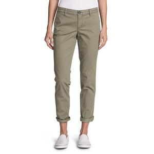 Precio de fábrica Hecho Servicio OEM Pantalones chinos y Pantalones de mujer de color sólido Pantalones chinos de calidad superior de talla grande para mujeres de BD - Product Image 1