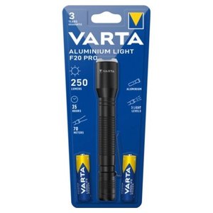F20 Pro Multipurpose <b>Flashlight</b> 250 lm <b>LED</b> Aluminium Black Light 16607101421 - Product Image 2