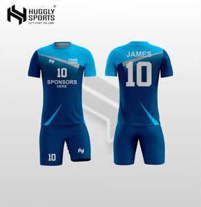 Uniformes de Fútbol Unisex de Alta Calidad con Logotipo Personalizado, Secado Rápido, Transpirables, 100% Poliéster, Crea Tu Propio Uniforme de Fútbol - Product Image 2