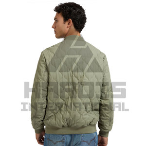 Fashion <b>Men's</b> Canvas High Street Bomber <b>Jacket</b> Winter Warm Breathable Quick Dry Slim Fit Plus Size - Product Image 4
