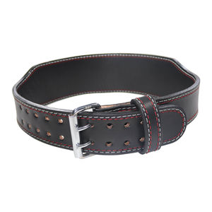 Cinturón de Gimnasio de Cuero Vacuno Personalizado de Alta Calidad, Cinturón de Potencia para Levantamiento de Pesas al por Mayor - Product Image 2