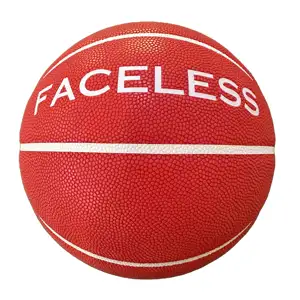 Оптовая продажа, дешевые, без логотипа, черные композитные резиновые мячи из искусственной кожи, черные баскетбольные мячи высокого качества, баскетбольные мячи