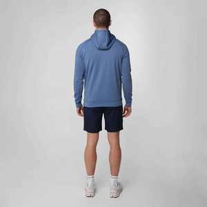 Sudadera con capucha de golf para hombre con tejido elástico ligero, diseño de secado rápido que absorbe la humedad, ideal para rendimiento al aire libre - Product Image 3