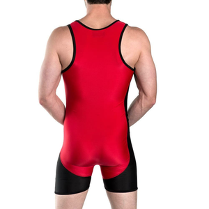 Tenue de lutte pour hommes, vêtements d'équipe, tissu en spandex/polyester de haute qualité, respirant, personnalisable, utilisation en intérieur toute saison - Product Image 6