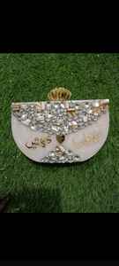 Pochette moderne en résine tendance pour cadeau de mariage avec belle décoration de Humayun World Crafts - Product Image 2