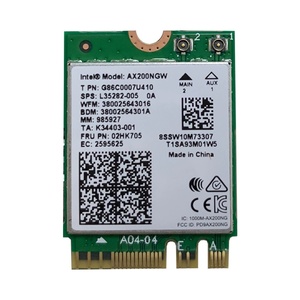 Tarjeta WiFi de Doble Banda FYX Stock AX200NGW M.2, Tarjeta Inalámbrica de 3000 Mbps 802.11ax BT 5, Adaptador <span class=keywords><strong>Dongle</strong></span> USB <span class=keywords><strong>3.0</strong></span> AX200 para Computadora Portátil y de Escritorio - Product Image 1