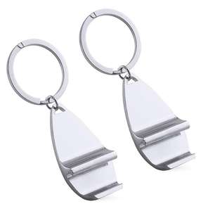 Abrebotellas de acero inoxidable Llavero multifunción y abridor de botellas Diseño atractivo y de alta calidad Precio barato - Product Image 6