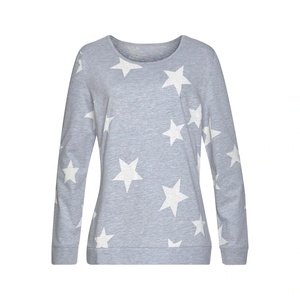 Sudadera de moda tejida ODM para mujer 2026, estilo occidental, holgada, con cuello redondo y manga larga - Product Image 1