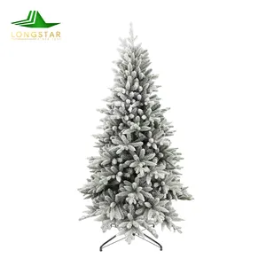 5ft PVC PE Factory supply Christmas Artificial Easy Install Pop up Light albero di natale con supporto in metallo