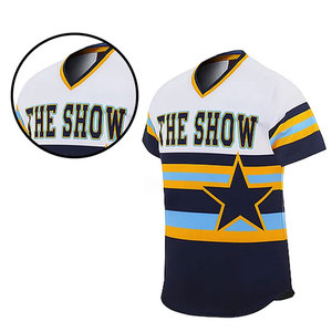 เสื้อเบสบอลซอฟต์บอลคุณภาพดีที่สุด พร้อมกางเกง ชุดยูนิฟอร์มแบบซับลิเมชั่น โพลีเอสเตอร์ 100% ระบายอากาศได้ดี แห้งเร็ว ต้านเชื้อแบคทีเรีย - Product Image 6