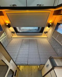 Remolque de Camping Fetih 410 Teardrop para 4 Personas, Ligero, Impermeable, Moderno y de Lujo, Mini Caravana de 13.5 pies, 650 kg de Carga Útil, Galvanizado - Product Image 6