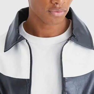 Vestes en cuir Dernier design Veste en cuir de haute qualité Logo et design personnalisés acceptés Veste bomber en cuir de vache - Product Image 3