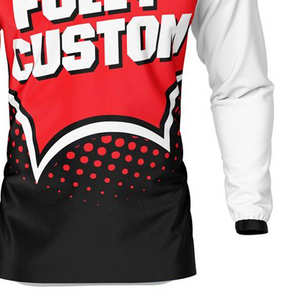 Venta al por mayor de camisetas de motocross con logotipo promocional, ropa de motocross de carreras personalizada, camisetas de montar - Product Image 5