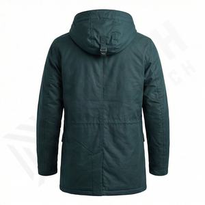 Nouvelle veste parka classique à capuche pour homme confortable 2025, parka personnalisable de qualité supérieure - Product Image 2