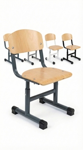 Hot Sale Modern Height Adjustable T Leg Student Chair Metal Frame for School Hospital Apartment & Home Office Use - Product Image 6